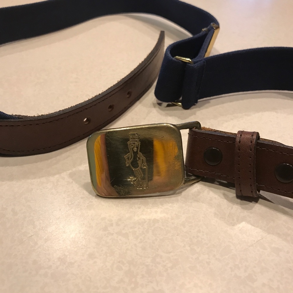 Vintage Mr. Peanut Belt (Never Worn) Stamped 1984
